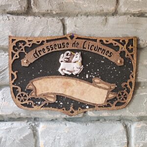 grande plaque licorne