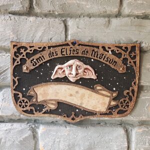 grande plaque elfe de maison